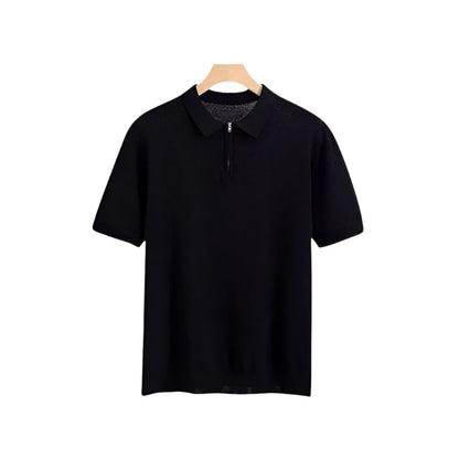 TheighT Ibiza Zip Up Polo