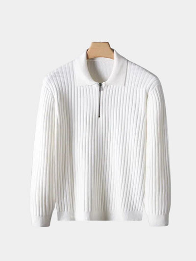 Alpine Riviera Knit Polo Pullover - Verocci Essentials