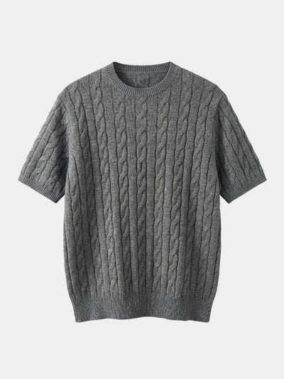 Classic Lozenge Knit T-Shirt - Verocci Essentials