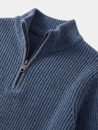 Classic Highland Quarter-Zip Sweater - Verocci Essentials