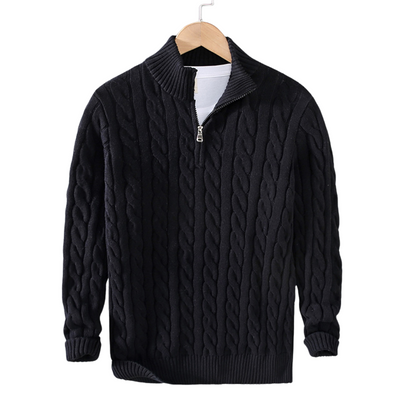 Constance - TheighT Half Zip Sweater