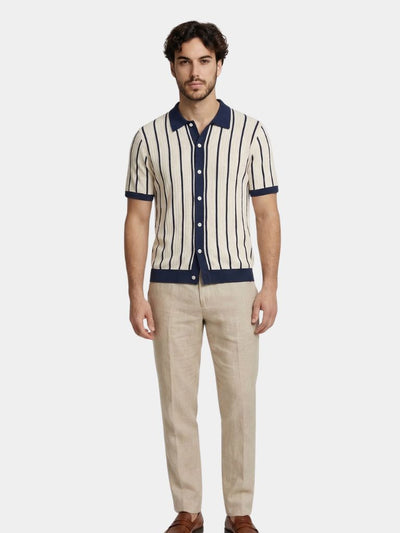 Atlantic Frame Knit Polo – Verocci Essentials