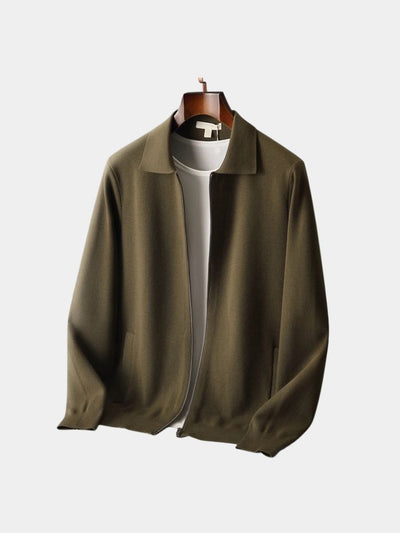 Cashmere Heritage Knit Jacket - Verocci Essentials