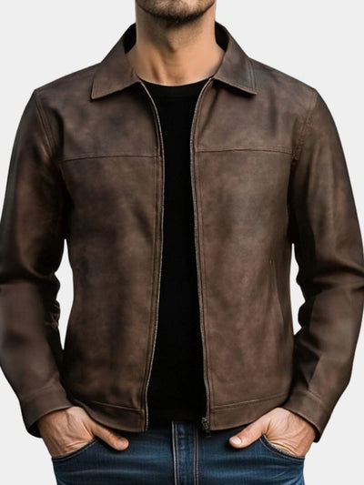 Regent Estate Leather Jacket - Verocci Essentials