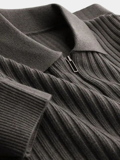 Alpine Riviera Knit Polo Pullover - Verocci Essentials