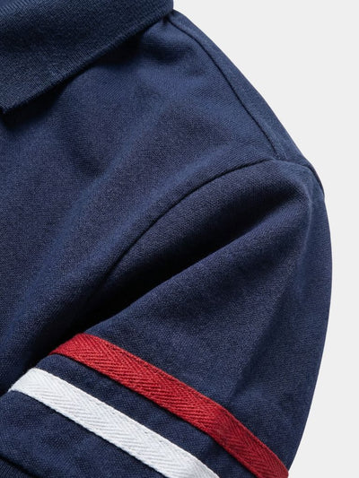 Horizon Striped Polo - Verocci Essentials