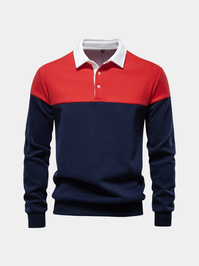 Alpine Zip-Neck Polo Pullover - Verocci Essentials