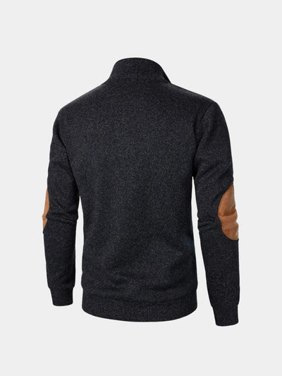 Lucien Heritage Elbow High Collar Pullover - Verocci Essentials