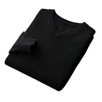 Brampton Merino Wool V-Neck Sweater