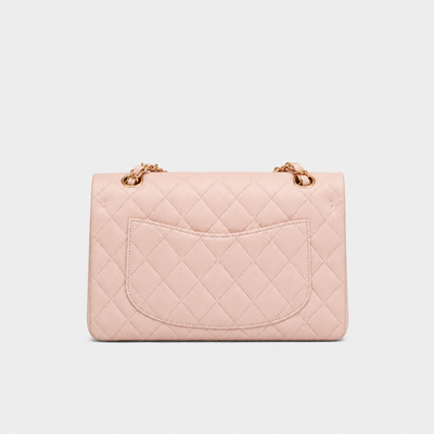 Small Classic Quilted Double Flap Bag