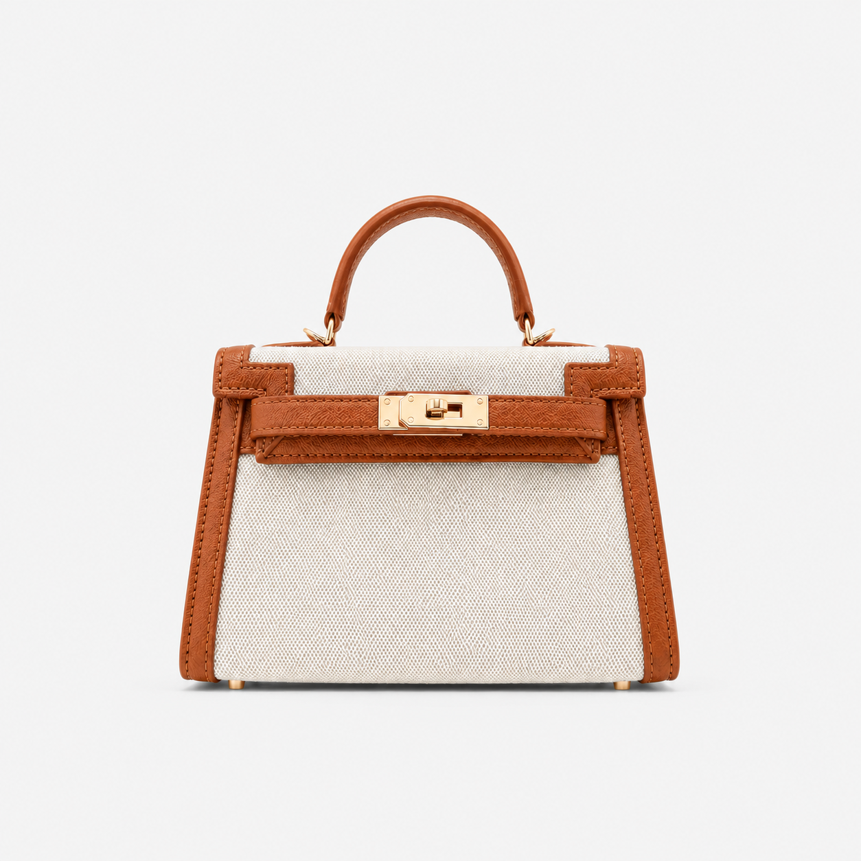 Canvas Top Handle Bag