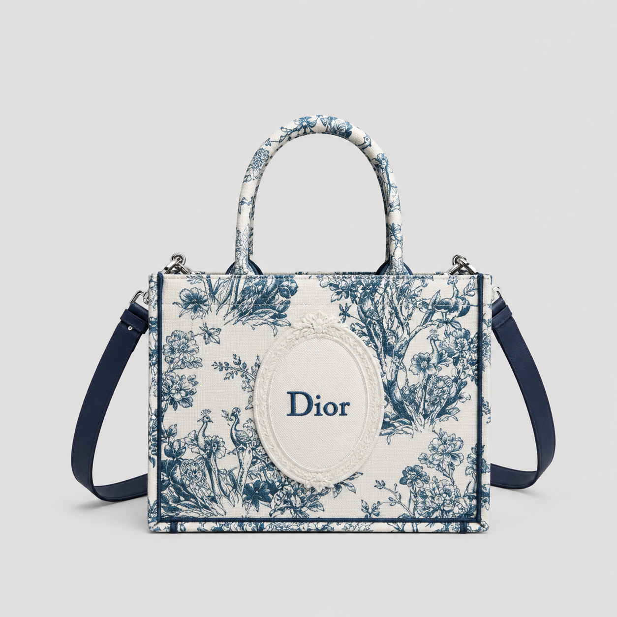 Medium Book Tote with Strap