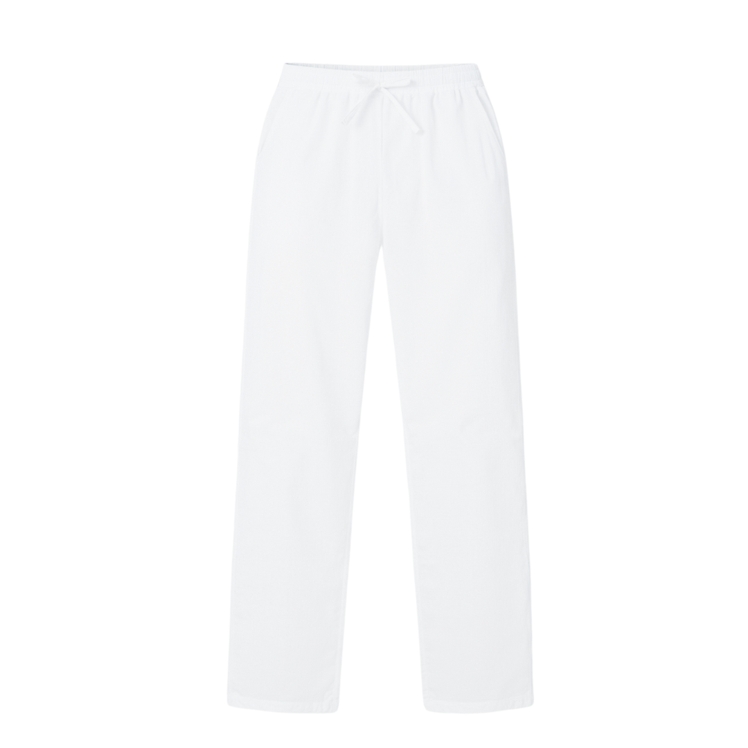 TheighT Cotton & Linen Blend Drawstring Pants