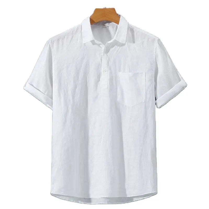 Fez  - TheighT Linen Polo