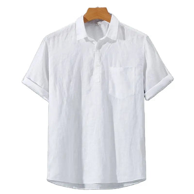 Fez  - TheighT Linen Polo