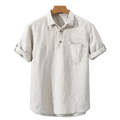 Fez  - TheighT Linen Polo