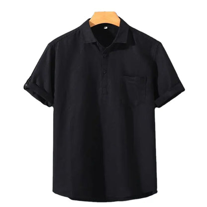 Fez  - TheighT Linen Polo
