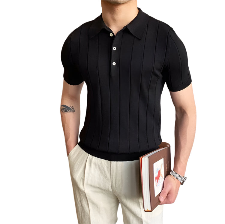 Striped Polo Shirt
