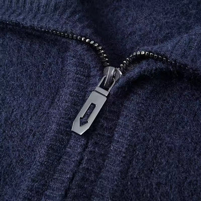100% TheighT Cashmere Quater Zip  Sweater