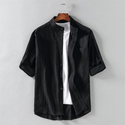 Milano-Calou Premium Linen Shirt