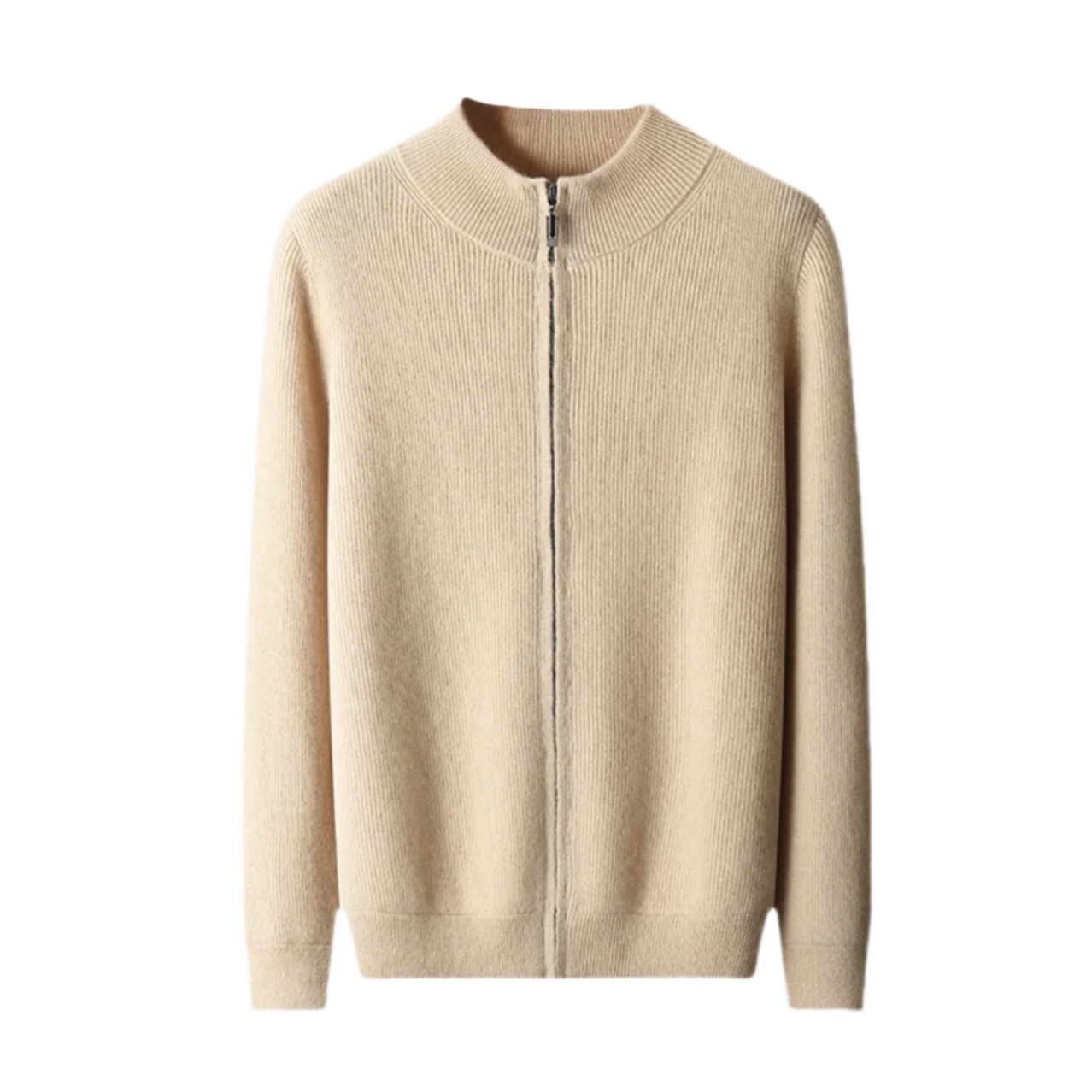 St. Regis Merino Wool Zip Sweater