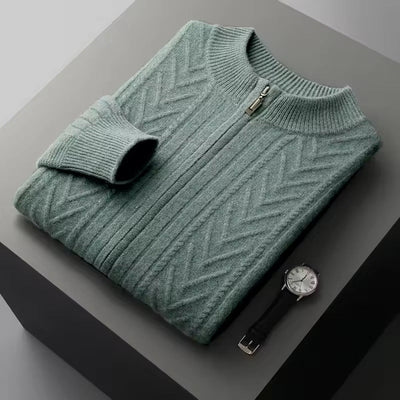 100% TheighT Cashmere  Pattern  Vest