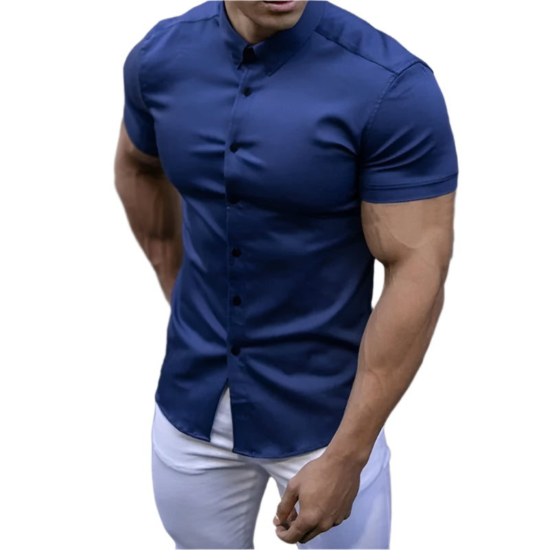 Men's Anti-Wrinkle Short Sleeved Polo