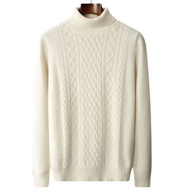 ASHBURY Merino Wool Turtleneck Sweater