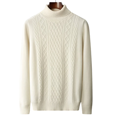 ASHBURY Merino Wool Turtleneck Sweater