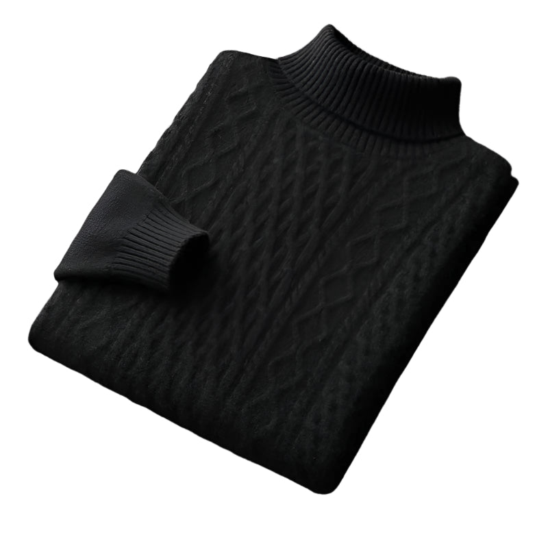 ASHBURY Merino Wool Turtleneck Sweater