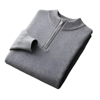 Arundel Merino Wool Quarter-Zip Sweater