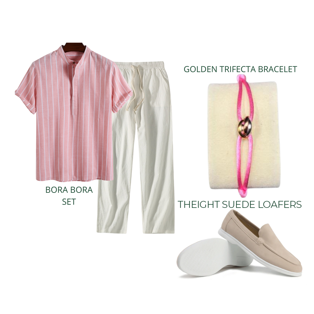 TheighT  4 Piece Set - Pink