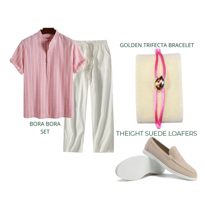 TheighT  4 Piece Set - Pink