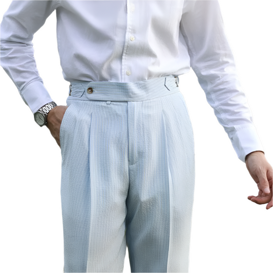 Westcroft Seersucker Gurkha Trouser