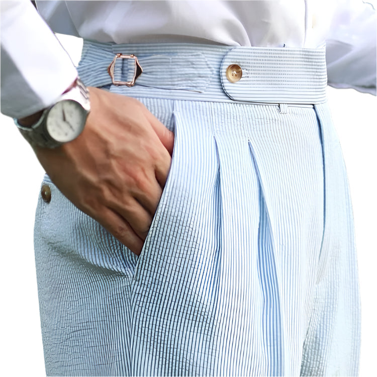 Westcroft Seersucker Gurkha Trouser