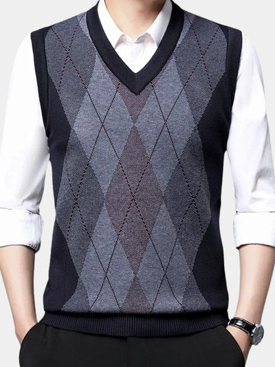 Academic Essential Knit Vest - Verocci Essentials