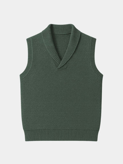 British Knit Vest Waistcoat - Verocci Essentials