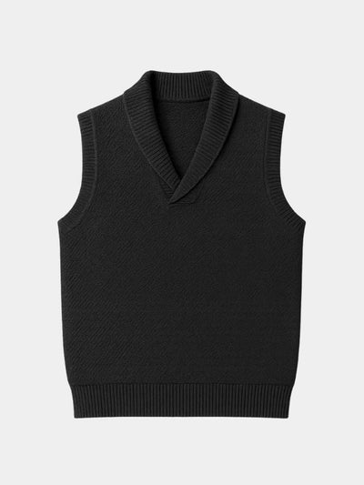 British Knit Vest Waistcoat - Verocci Essentials