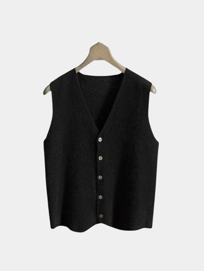 Cashmere Cardigan Vest  - Verocci Essentials
