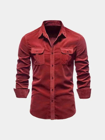 Casual Business Corduroy Shirt - Verocci Essentials