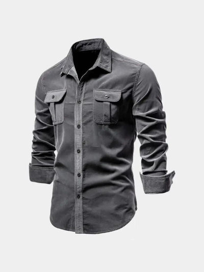 Casual Business Corduroy Shirt - Verocci Essentials