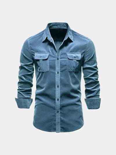 Casual Business Corduroy Shirt - Verocci Essentials