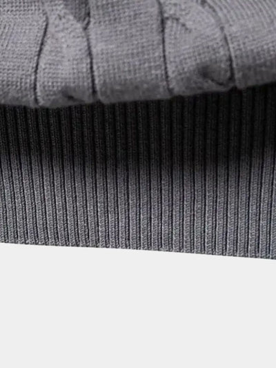 Cotton  Crew Neck Pullover Sweater - Verocci Essentials