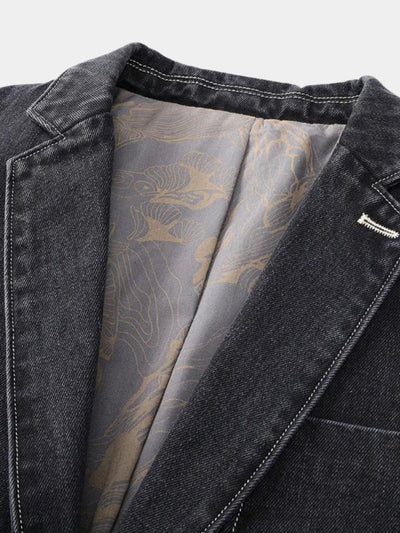 Denim Covenant Blazer Jacket – Verocci Essentials
