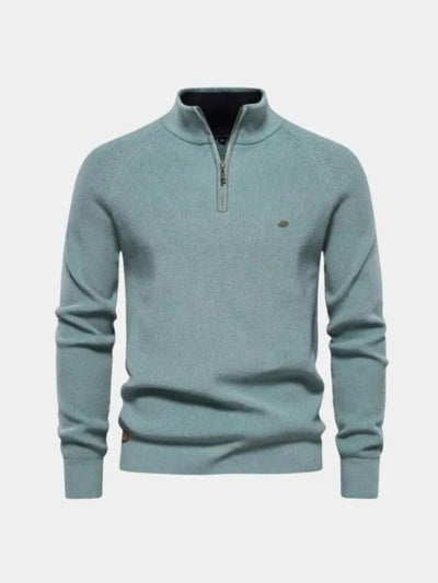 Elegant Quarter Zip Sweater - Verocci Essentials