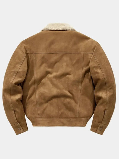 Essential Fleece Suede Jacket - Verocci Essentials
