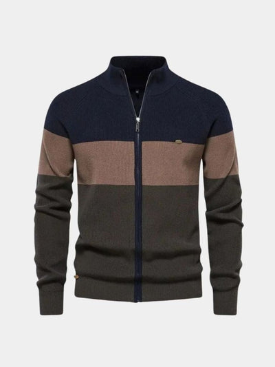 Essential Knit Zipper Sweater - Verocci Essentials