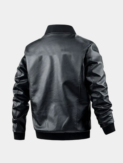 Essential Leather Jacket - Verocci Essentials