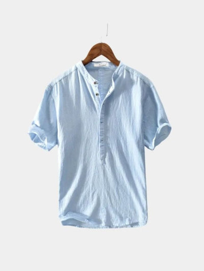 Essential Short Sleeve Linen Shirt - Verocci Essentials