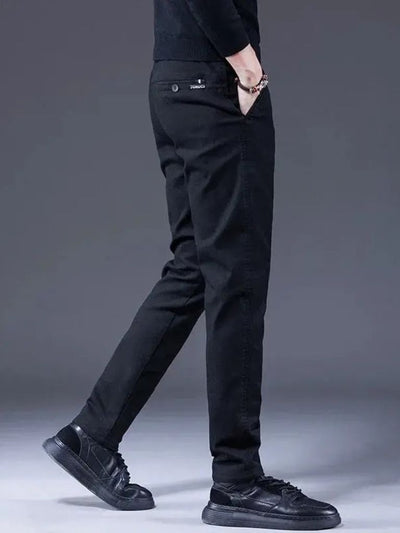 Essential Stretchy Straight Trousers - Verocci Essentials